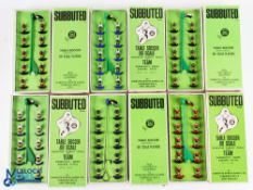 c1970 Subbuteo HW Table Soccer Teams, a good clean collection to include ref 18 Inter Milan, ref