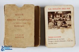 Ephemera - African Missionary Cards - a deck of playing cards issued by the French Evangelist