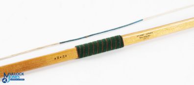 Stuart Homer 1977 Salisbury Longbow with maker's details, 35 / 26 detailed, measures 172cm