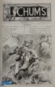 Chums 1892 - Large Bound Volume of Magazines Volume 1 No. 1 from September 14th 1892 to August