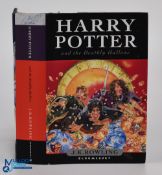 J K Rowling - Harry Potter and the Deathly Hallows 2007, first edition of the children's edition, as