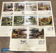 Shell Education Posters (10) - fine group of 10 original posters issued to schools by the Shell