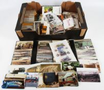 c1960-1980 Preservation Railway Train Locomotive Photographs and 35mm slides a box of 100s of