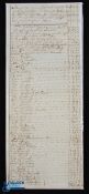 Yorkshire - Whorlton 1720 - manuscript Land Tax Assessment made 30th May upon the Freeholders and