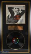 Entertainment - Music - Rat Pack signed 'Nice and Easy' display featuring Frank Sinatra, Dean