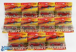2006 Hotwheels Shell V Power Petrol Ferrari Diecast Cars, a collection of 11 cars to include Ferrari