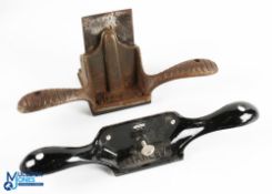 Stanley Cabinet Scraper Woodworking Tools, a No.80 a more modern black painted tools with light