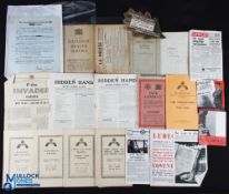 WWII - small group of printed RAF propaganda leaflets dropped over Nazi Germany during WWII, printed