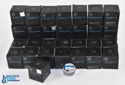 Quantity of 2012 London Olympics Official Merchandise boxed Glass Paperweights, 36 total (Box)