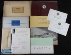 Jaguar Automobile Sales Catalogues / Brochures etc (15) featuring a large ring bound booklet '