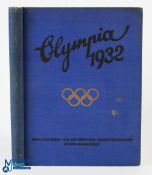 1932 Los Angeles Olympic Games Book Cigarette Cards, Olympia, Results, Photos, Stats, in German -