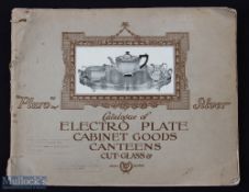 Pluro Silver Plate and Cutlery Works, S Lessor & Sons, Sheffield 1927 Catalogue - Catalogue of