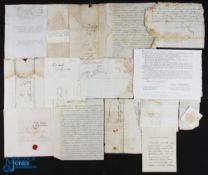 Corsini Merchants 16th Century group of ms documents relating to the trade of the Corsini