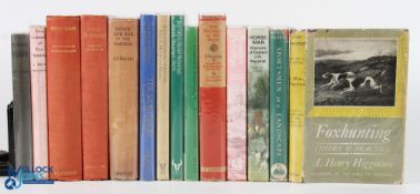 Fox Hunting Books - carton of approx. 14 titles all relating to fox hunting. Various authors,