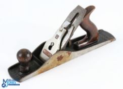 Record SS No.05 Block Plane Woodwork Tool with corrugated base, made in England all original G
