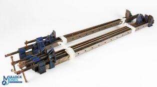 Record Sash Clamps Tools No.135 - 2 are 62cm Jaws, 5 are 79cm Jaws clamps (7). Collection