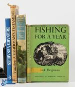 4x Bernard Venables Fishing Books, to include Fishing for A Year 1951, British Sports Past & Present