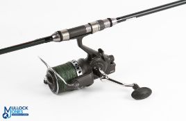 JRC Products rod bag with two Dave Lane Razor carbon carp rods 12' 2pc, fitted with 2x Fox Stratos