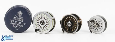 Ryobi Japan 455 alloy sea trout/light salmon fly reel - 4