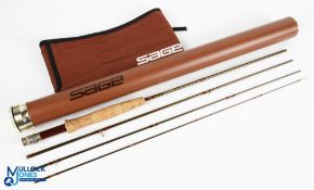 Sage USA SLT Graphite IIIc No Y44606 376-4 carbon brook fly rod, WT 2 3/4oz, 7ft 6