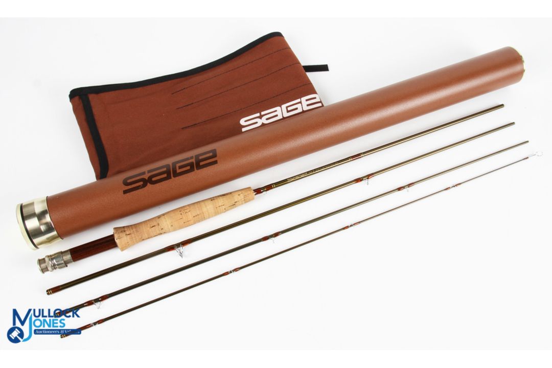 Sage USA SLT Graphite IIIc No Y44606 376-4 carbon brook fly rod, WT 2 3/4oz, 7ft 6" 4pc line 3, - Image 1 of 3