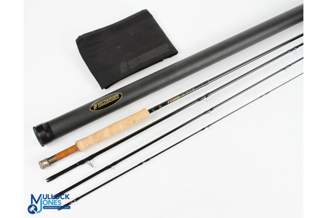 A superb Sage One 5100-4 Kinetic Technology carbon trout fly rod - 3 1/16oz, 10' 4pc, line 5#, alloy - Image 1 of 3