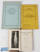 Hutton, J Arthur - Rod Fishing for Salmon on the Wye 1920 1st ed together with booklets of