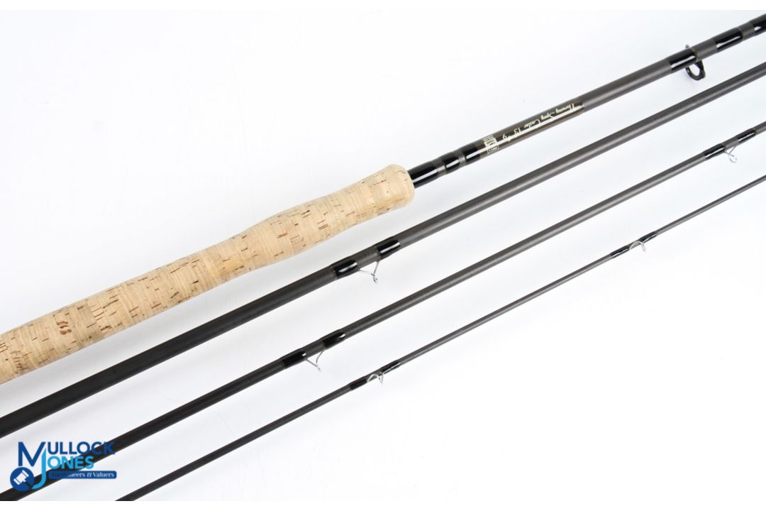 Bruce & Walker Norway Spey Caster carbon salmon fly rod, 13' 4pc line 9#, 26" handle with down - Image 2 of 3