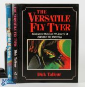 Fly Tying Books, Mastering the Art of Fly-tying Richard M Talleur 1979, and The Versatile Fly-tyer