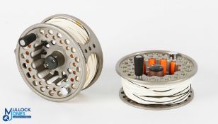 Vision Koma alloy salmon fly reel and spare spool, 4