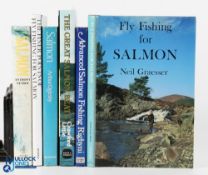 6x salmon Fishing Books, Salmon Arthur Oglesby revised and enlarged edition 1974, Salmon the