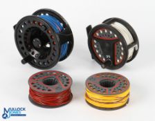 Leeda LC80 cassette fly reel with 2 spare spools, 3.25
