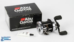 Abu Sweden Ambassadeur 6501 C3 00FISE LHW multiplier, twin handles, original box with instructions