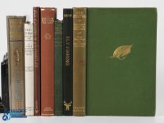 7x Fly Fishing and Fly Tying Books, a good selection of earlier books to include Trout Waters Wilson