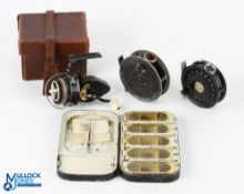 S Allcock Redditch alloy fly reel 3.5