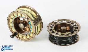 Airflow T7, 10/12 alloy salmon fly reel with spare spool, 4