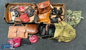A quantity of Hunting Fishing Bags and Holdalls that have been used for reel storage, to include a