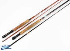 Webley & Scott hollow glass trout fly rod 9ft 3