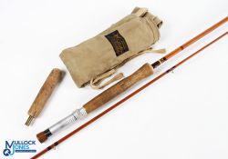 Sharpes Aberdeen Scottie Brand split cane trout fly rod 9' 6