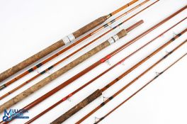 Allcocks Redditch Lucky Strike split cane match rod 10' 6