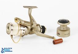 A scarce Abu Cardinal En Deuren 5R fixed spool spinning reel with spare spool, large rear