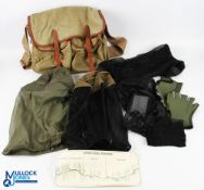 Brady olive canvas and leather shoulder bag 14