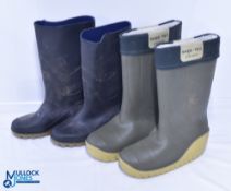 Skee-Tex Essex Thermal Fishing Boots, size 12/13, plus a pair of black wellington boots made in