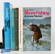 Sea Fishing Books, A Tide of Fish Clive Gammon 1962, Complete Guide to Sea Fishing Hugh Stoker