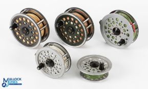4x Shakespeare Beaulite Reels - 3x 4.25