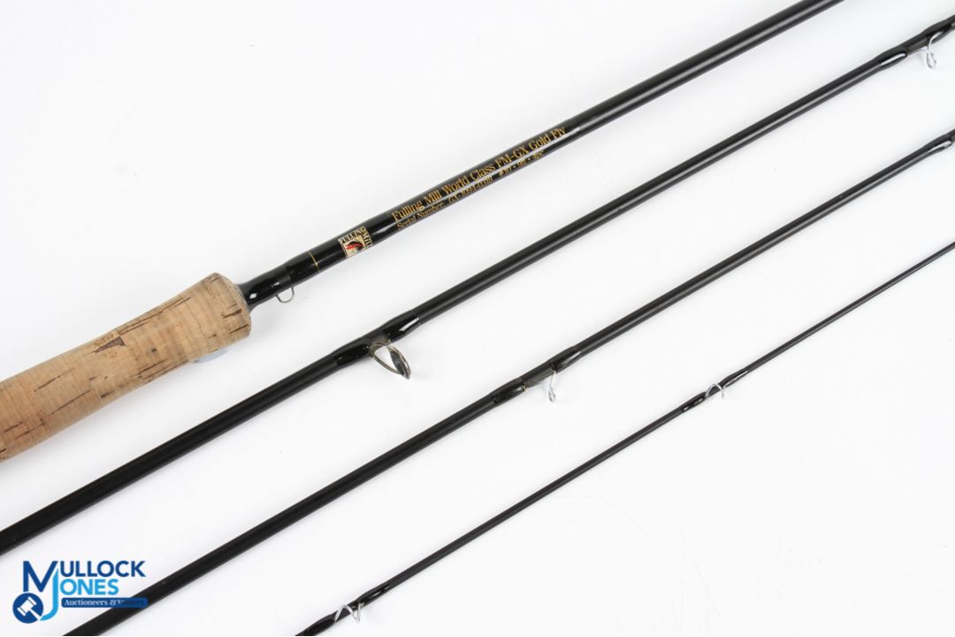 Fulling Mill World Class FM-GX Gold carbon pike fly rod No GX-1094-0318, 10' 4pc line 10#, alloy - Image 2 of 2