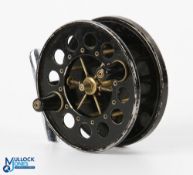 Allcocks Redditch Aerial centre pin/trotting reel 3.5