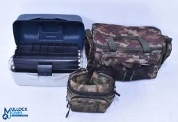 Plastic cantilever box with 3 shelves 17