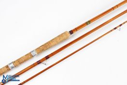 A scarce Dutton & Co Ltd split cane float/trotting rod 12ft 6