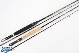 Kunnan Model 821860A graphite fly rod, retailed by Gilders of Northampton, 8ft 6
